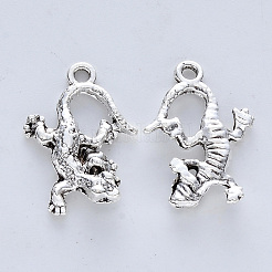 Tibetan Style Alloy Pendants&nbsp;TIBE-R316-014AS-RS