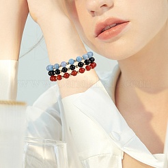 Natural & Synthetic Gemstone Bracelets&nbsp;BJEW-SW001595