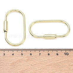 Brass Locking Carabiner&nbsp;KK-CBAB1AF-10G