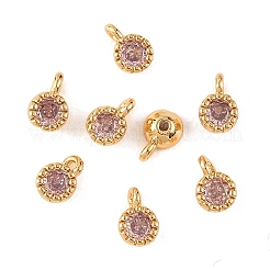 SHEGRACE Brass Pave Cubic Zirconia Charms&nbsp;XGRQ5K372-832G-B