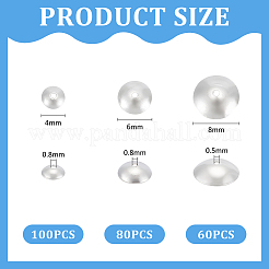 304 Stainless Steel Bead Caps&nbsp;STAS-UN0061-25