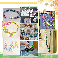 200Pcs 20 Colors Baking Paint Iron Open Jump Rings&nbsp;IFIN-PH0002-10