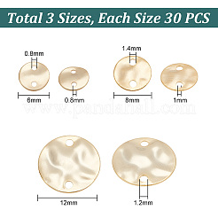 90Pcs 3 Styles Brass Connector Charms&nbsp;KK-PH0005-80
