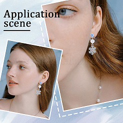 40Pcs 304 Stainless Steel & Plastic Clip-on Earring Findings&nbsp;STAS-BBC0003-35
