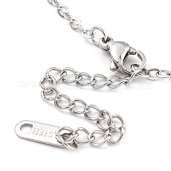 Tarnish Resistant 304 Stainless Steel Cable Chains Bracelet Making&nbsp;AJEW-P119-01P