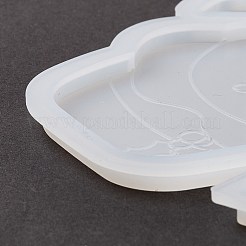 Christmas Theme DIY Snowman Display Silhouette Silicone Statue Molds&nbsp;DIY-F114-04