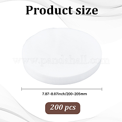 200Pcs Sponge Nail Dust Collector Filter Paper&nbsp;AJEW-GF0015-47A
