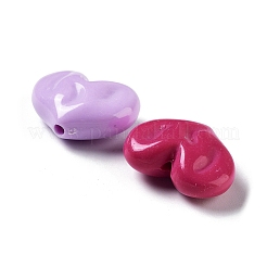 Opaque Acrylic Beads&nbsp;X-OACR-Z013-33