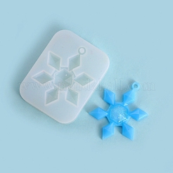 Christmas Theme DIY Snowflake Pendant Silicone Molds&nbsp;LS-DIY-F114-27