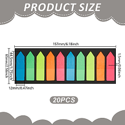 20Pcs Sticky Note Flags Label Tags&nbsp;AJEW-GO0002-92
