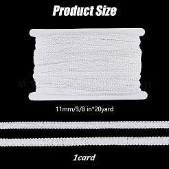 20 Yards Polyester Braided Lace Ribbon&nbsp;OCOR-DR0001-29B