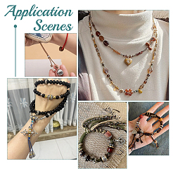 300Pcs 6 Styles Tibetan Style Alloy Spacer Beads&nbsp;TIBEB-PH0004-98