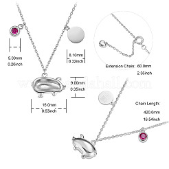 925 Sterling Silver Pendant Necklaces&nbsp;JN860A