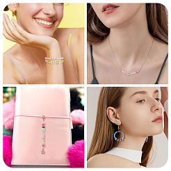 スターリングシルバーの中空イニシャルビーズ6個925個  銀  文字J  5.5~6x3.5~4x3mm  穴：3.5~4x1.3~1.7mm&nbsp;STER-TA0001-53J