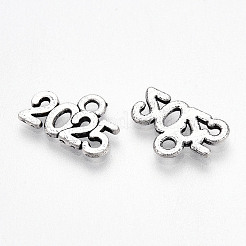 Tibetan Style Alloy Charms&nbsp;TIBE-N012-11AS-NF