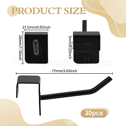 30Pcs Iron Shelves Hook Hanger&nbsp;AJEW-GO0002-72
