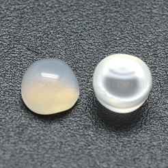 Natural Agate Cabochons&nbsp;G-P393-R07-4mm