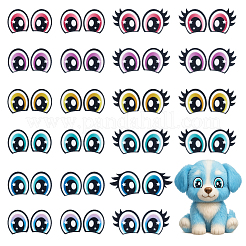 2 Sets Felt Craft Doll Eye&nbsp;AJEW-PH0006-60B