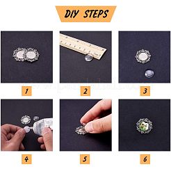 DIY Cabochon Settings Making&nbsp;DIY-NB0001-35