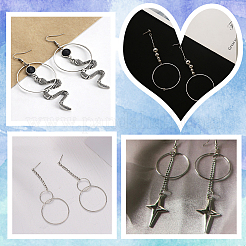 20Pcs Brass Linking Rings&nbsp;KK-BBC0010-04S