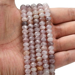 Natural Violet Strawberry Quartz Beads Strands&nbsp;G-Z111-A08-01