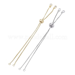 Rack Plating Eco-Friendly Brass Chain Bracelet Making&nbsp;KK-CJ0001-27