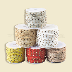 CALFOVERA 6 Rolls 6 Colors Faux Suede Cord&nbsp;LW-CL0001-02C