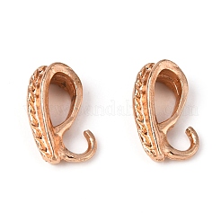 合金ペグベイル  ペンダントピンチベイル  ライトゴールド  12x5x6mm  穴：3mmと6x3.4mm  ピン：1mm&nbsp;FIND-WH0013-79C