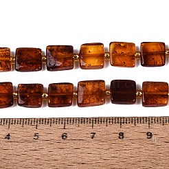 Natural Bloody Amber Beads Strands&nbsp;G-N371-15A-01