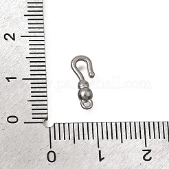 304 Stainless Steel Hook Clasps&nbsp;SA-CBACB61-15P