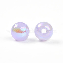 Electroplate Pearlized Glass Pearl Beads&nbsp;EGLA-T021-14A-08