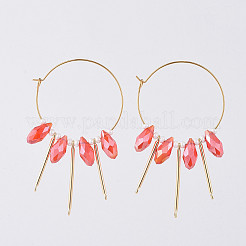 316L Surgical Stainless Steel Hoop Earring&nbsp;EJEW-JE03678