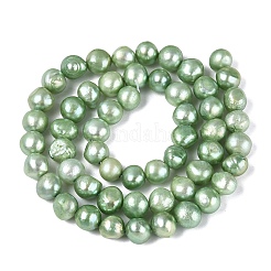 Natural Cultured Freshwater Pearl Beads Strands&nbsp;PEAR-R012-20A