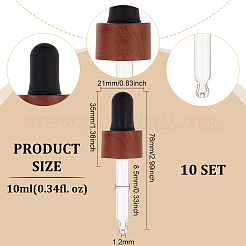 Straight Glass Eye Droppers&nbsp;MRMJ-WH0075-60B-02
