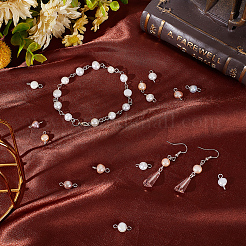 60Pcs 2 Colors Natural Freshwater Pearl Connector Charms&nbsp;STAS-UN0046-58
