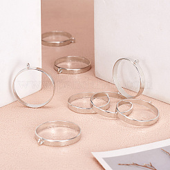 Alloy Open Back Bezel Big Pendants&nbsp;LS-PALLOY-TA0021-01P