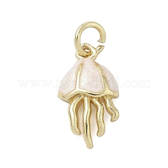 Brass Enamel Pendants&nbsp;KK-K368-11G