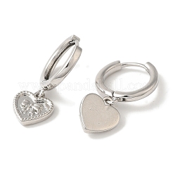 Rack Plating Brass Hoop Earrings&nbsp;EJEW-B062-42P