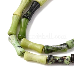 Natural Serpentine Beads Strands&nbsp;G-L624-G13-12x5mm
