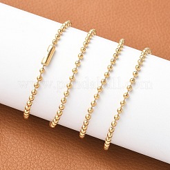 304 Stainless Steel Ball Chain Necklace&nbsp;MAK-R012-02G