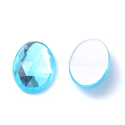 Imitation Taiwan Acrylic Rhinestone Cabochons&nbsp;GACR-A008-10x14mm-M