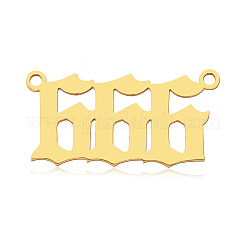 Ion Plating(IP) 201 Stainless Steel Pendants&nbsp;STAS-N090-LA866-6LG