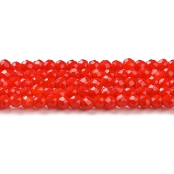 Glass Imitation Jade Beads Strands&nbsp;GLAA-H021-02-06