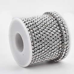 304 Stainless Steel Rhinestone Strass Chains&nbsp;CHS-R012-A-01
