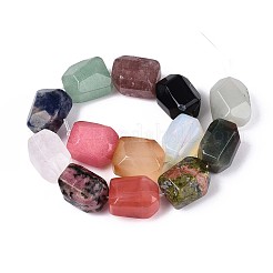Natural & Synthetic Mixed Stone Beads Strands&nbsp;G-T142-75