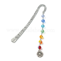 Tibetan Style Alloy Hook Bookmarks&nbsp;AJEW-JK00239