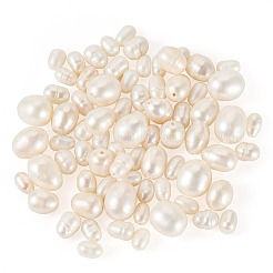 75Pcs 4 Styles Natural Cultured Freshwater Pearl Beads&nbsp;PEAR-TA0001-21
