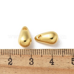 304ステンレスペンダント  イオンプレーティング（ip）  ティアドロップチャーム  18KGP本金メッキ  12x6.5x6mm  穴：1.6mm&nbsp;STAS-I330-032G