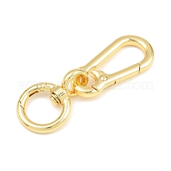 Brass Swivel Clasps&nbsp;KK-CBA78C7-01G