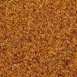 MIYUKIラウンドロカイユビーズ  日本製シードビーズ  15/0  （rr3526)  1.5mm  穴：0.7mm  約5555個/10g&nbsp;X-SEED-G009-RR3526